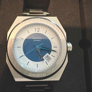 NOWA mens watch watch retails for $450. Never worn. Need battery.